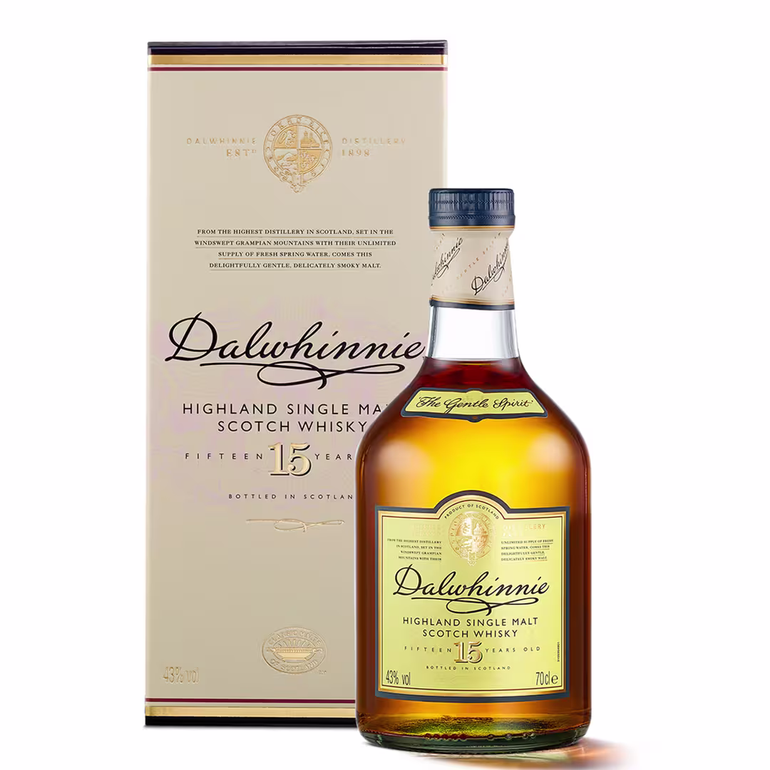 Dalwhinnie 15 Años Whisky Escocés De Malta 70cl