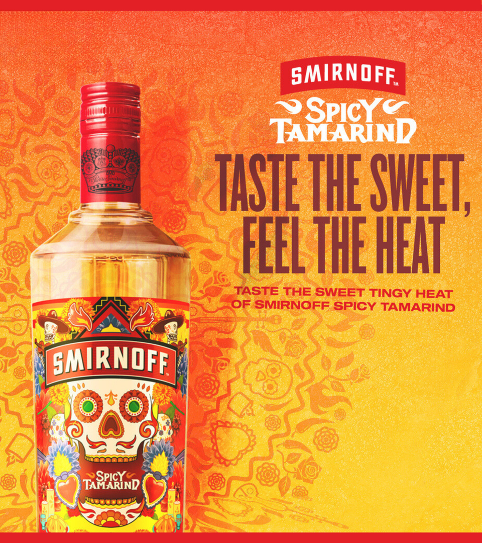 Smirnoff Tamarind bottle