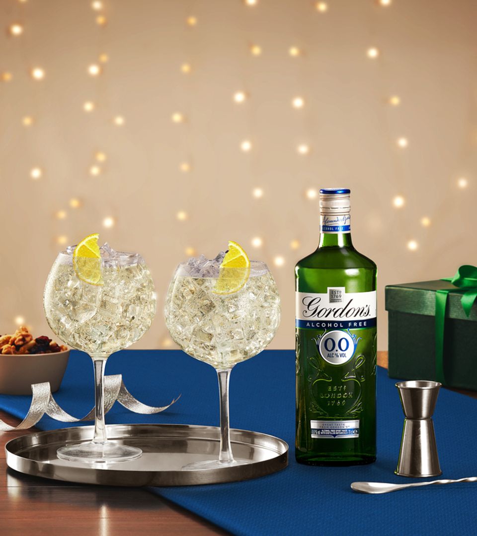 gordon's alc free with tonics