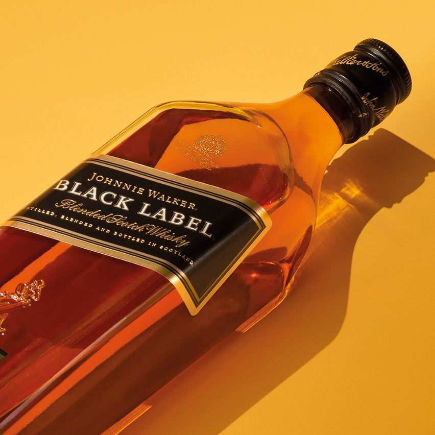Johnnie Walker Black Label Digital Commerce Imagery