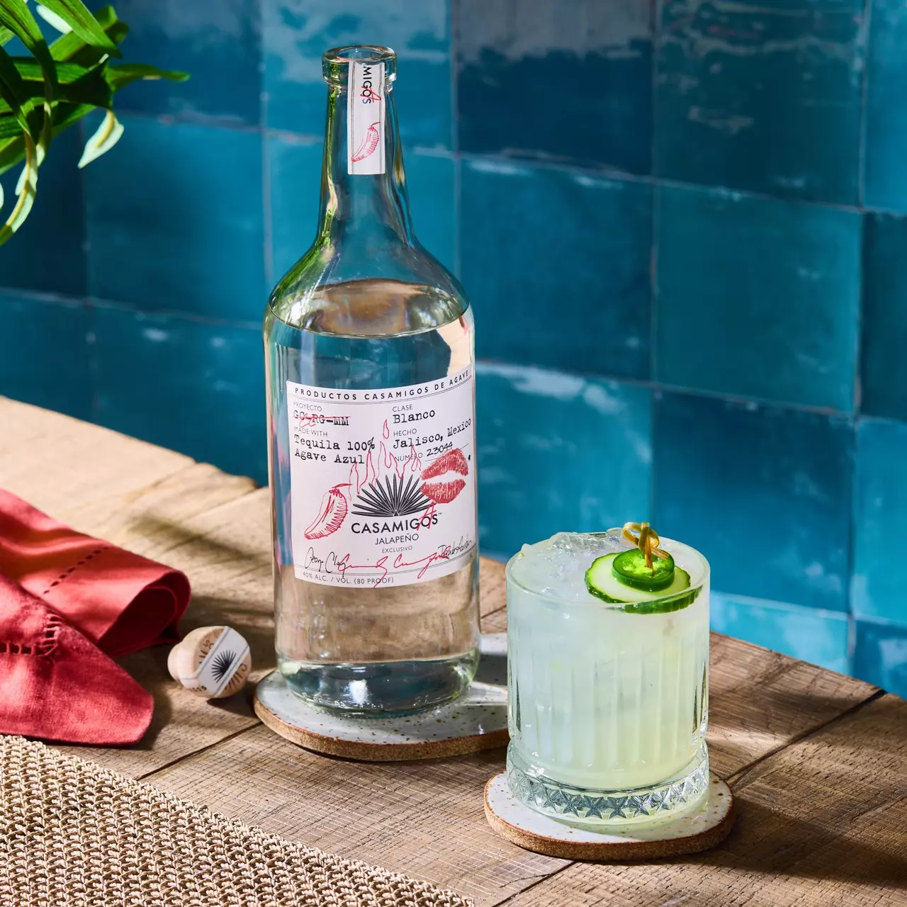 Casamigas Jalapeño Tequila Blanco | 750 ml bottle | The Bar US