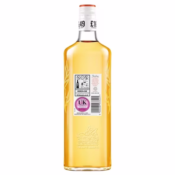 Gordon’s Mediterranean Orange Distilled Gin, 70cl engrave