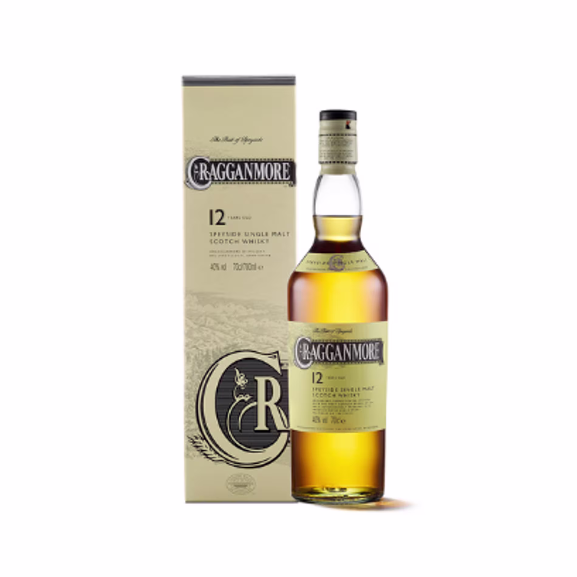 Cragganmore 12 Year Old Single Malt Scotch Whisky