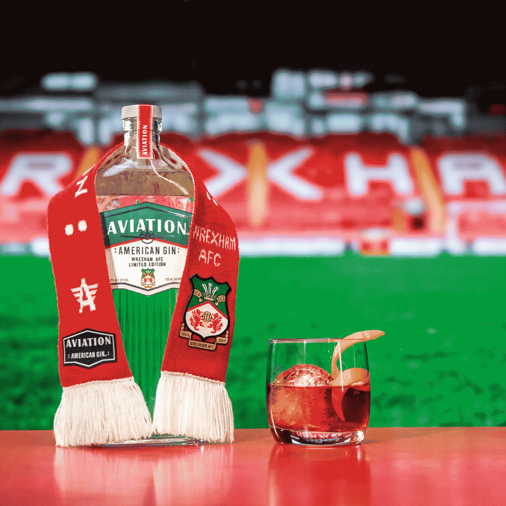 Aviation Gin x Wrexham Limited Edition Pack | The Bar US