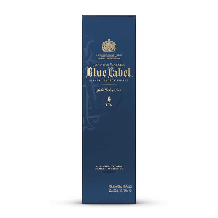 Johnnie Walker Blue Label Blended Scotch Whisky, 20cl | The Bar GB