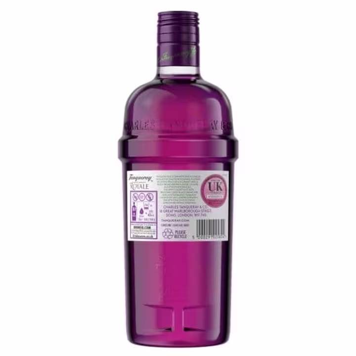 Tanqueray Blackcurrant Royale Gin, 0,7 L back