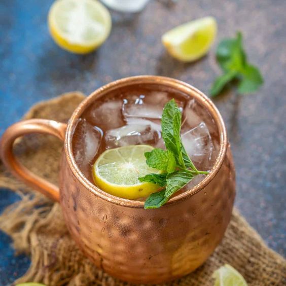 Imagen de un cóctel Spicy Mule
