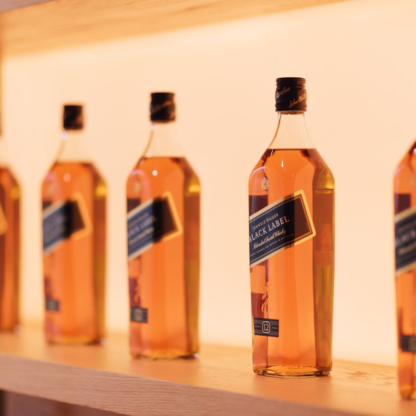 Botellas de Johnnie Walker Black Label