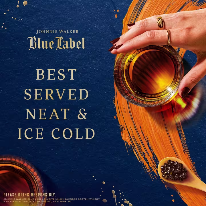 Johnnie Walker Blue Label Elusive Umami  Serve