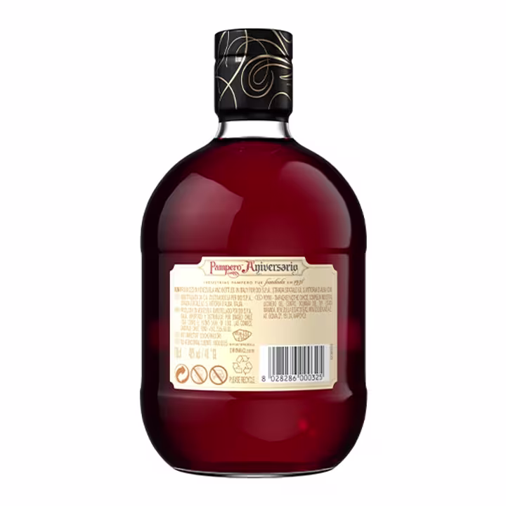 Pampero Aniversario Rum, 0.7L back