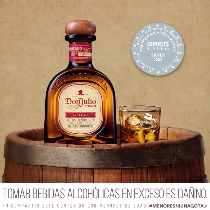Tequila Don Julio Reposado Botella 750ml