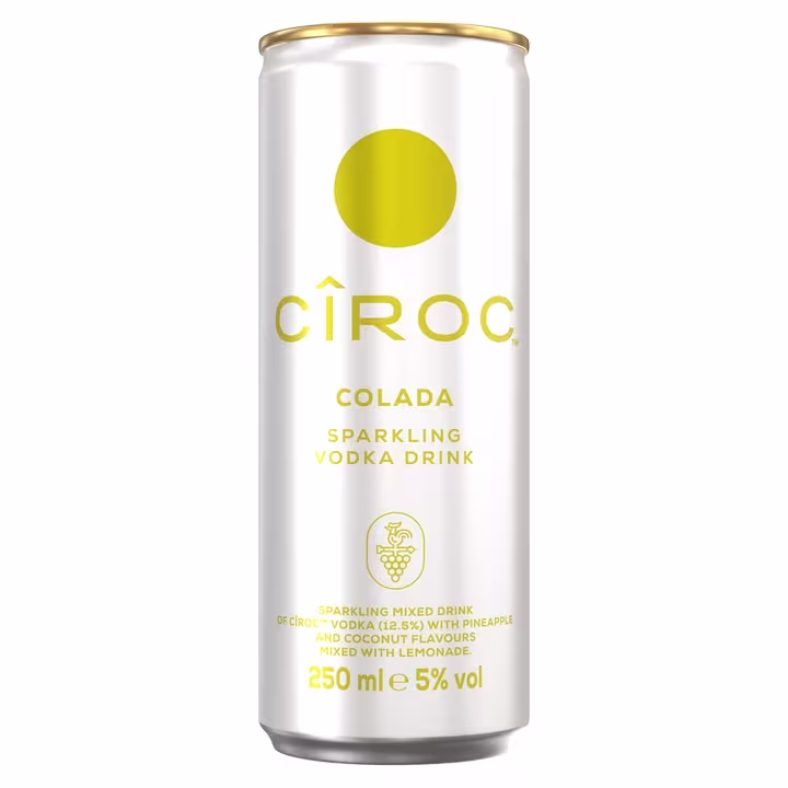 Cîroc Colada Sparkling Vodka Drink Can Front