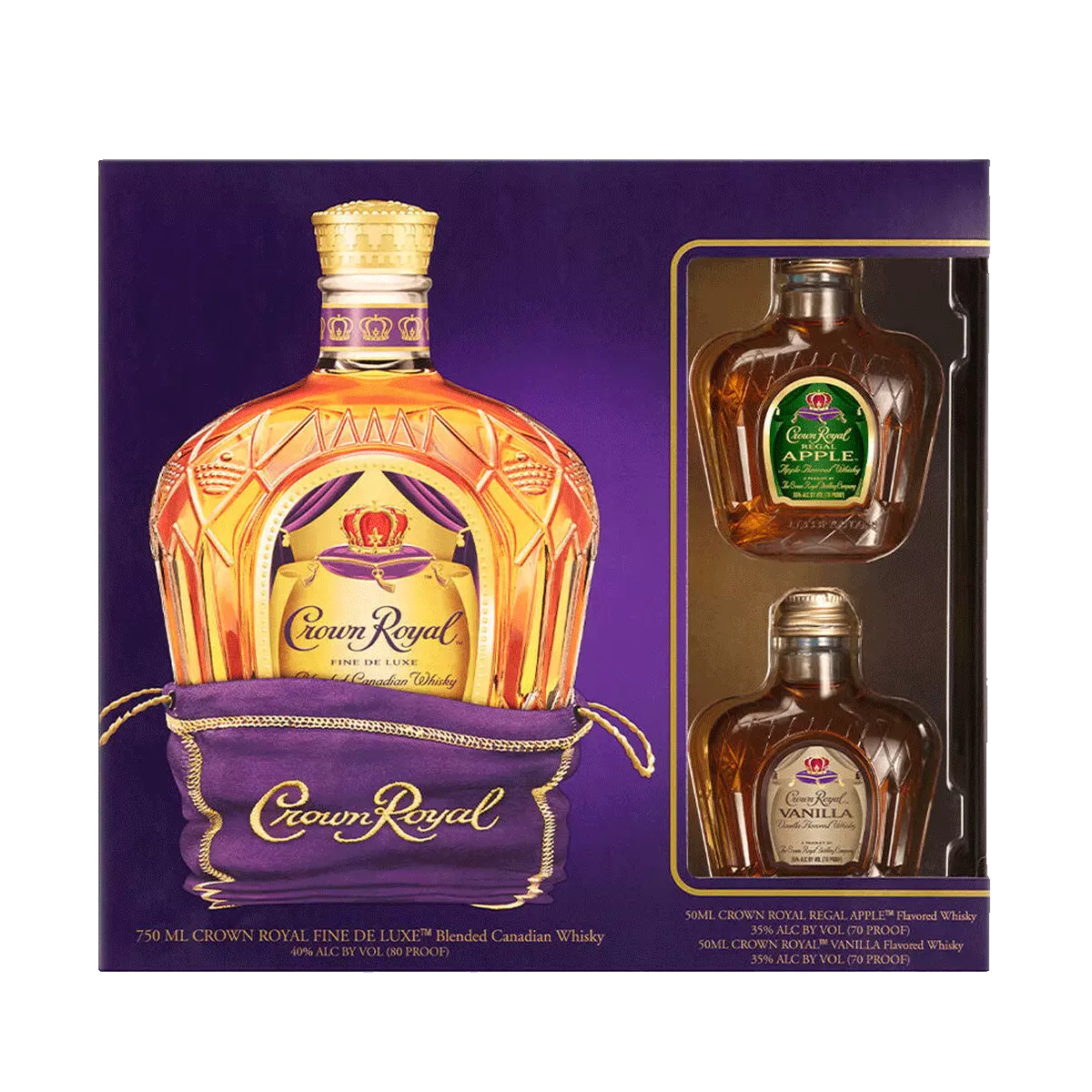Crown Royal Gift Set | Whisky Trio | The Bar US