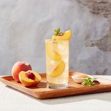 Bourbon Peach Smash