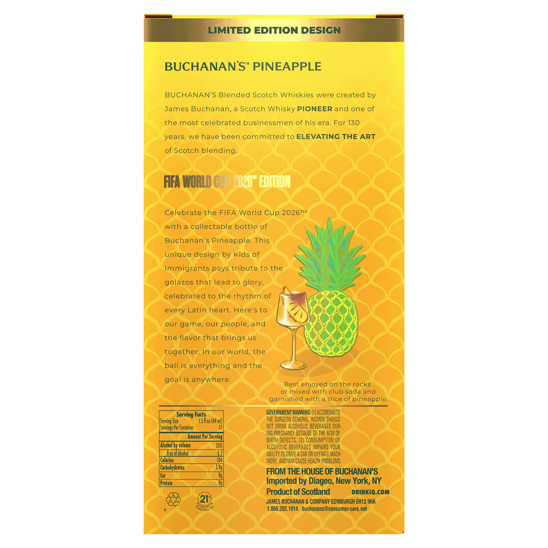 Buchanans-Pineapple-FIFA-Golazo-Carton