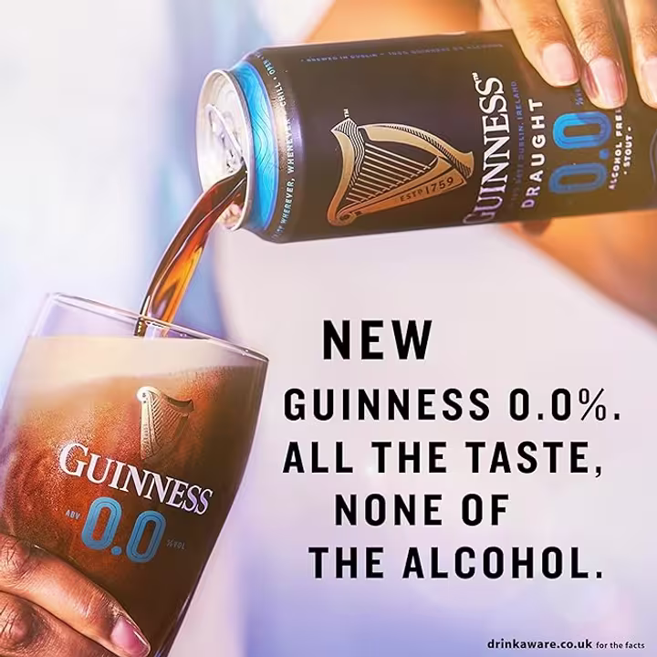 Guinness Draught 0.0% taste