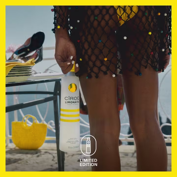 Cîroc Limonata Flavoured Vodka Lifestyle Image