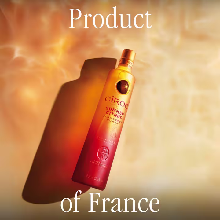 CÎROC Summer Citrus Flavoured Vodka, 70cl