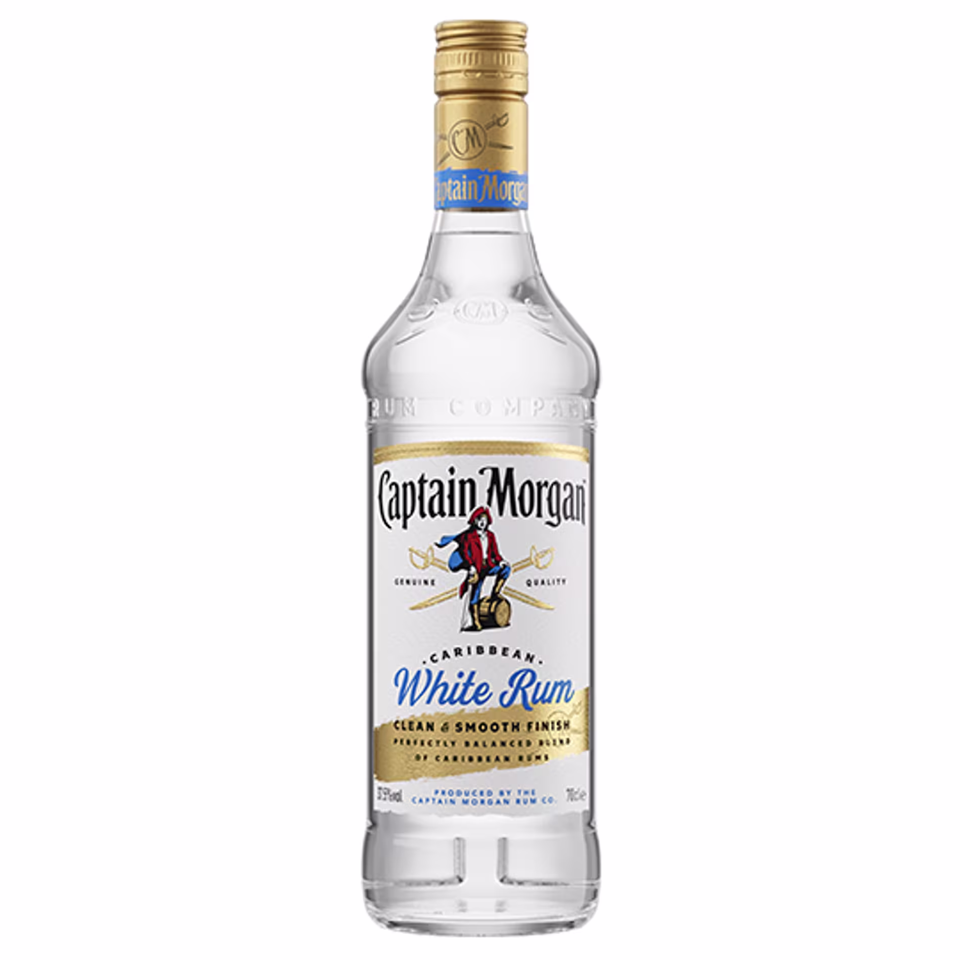Captain Morgan White Rum Front