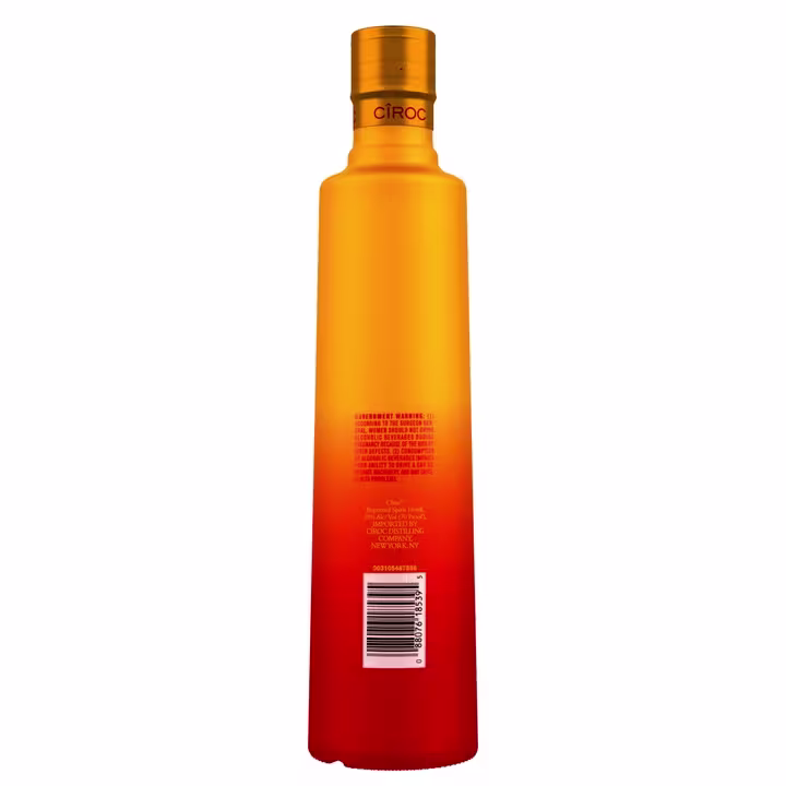 Ciroc Summer Citrus Flavoured Vodka Back