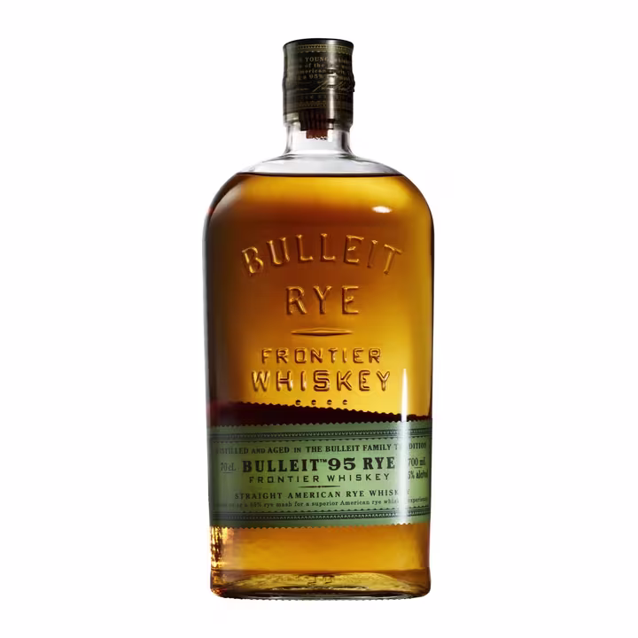 Bulleit 95 Rye Bourbon Frontier Whiskey Front Image Bottle