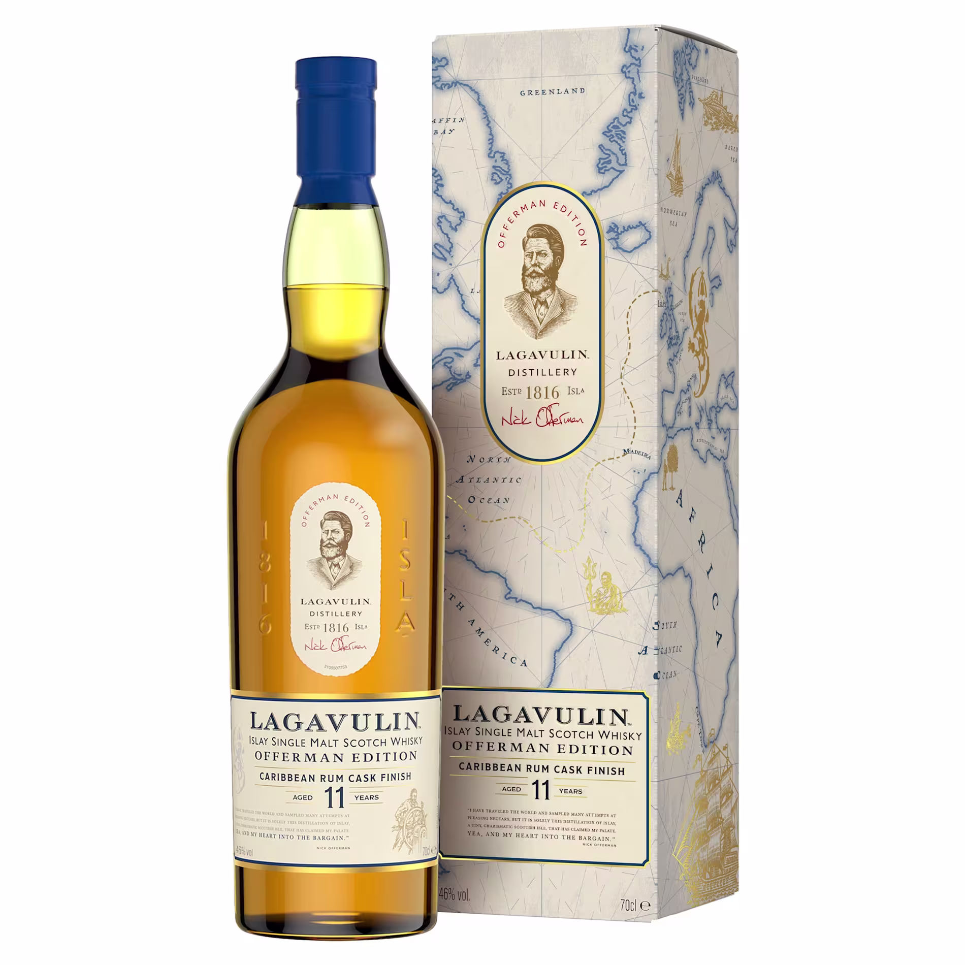 Lagavulin Offerman 2024 front with box