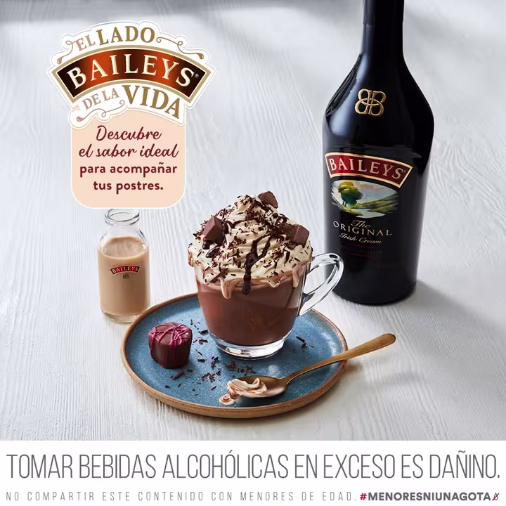 Licor de crema Baileys Irish Cream Original Botella 750 ml