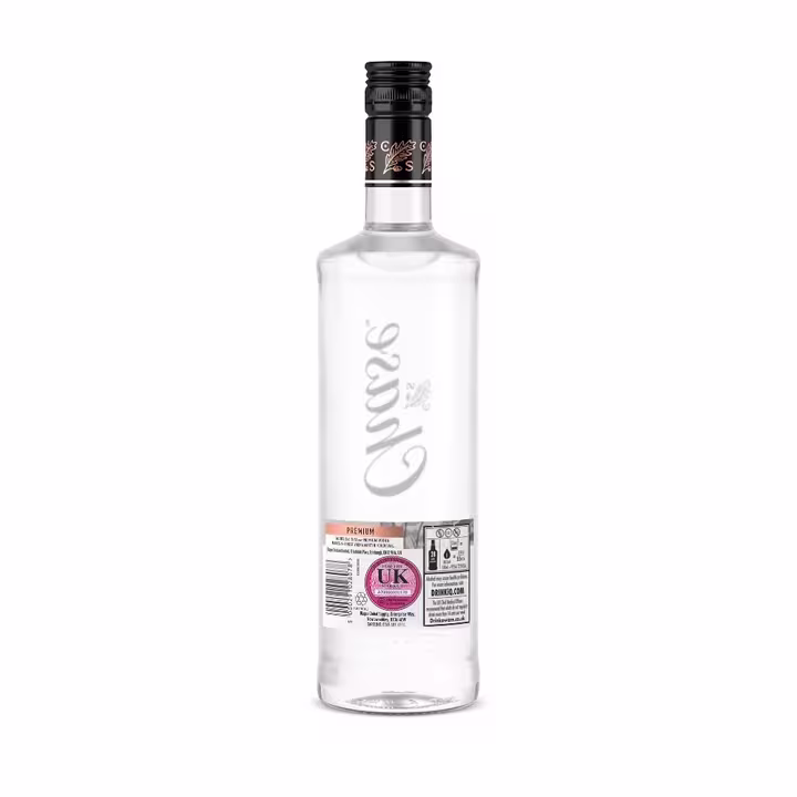 Chase Premium Vodka Bottle Back