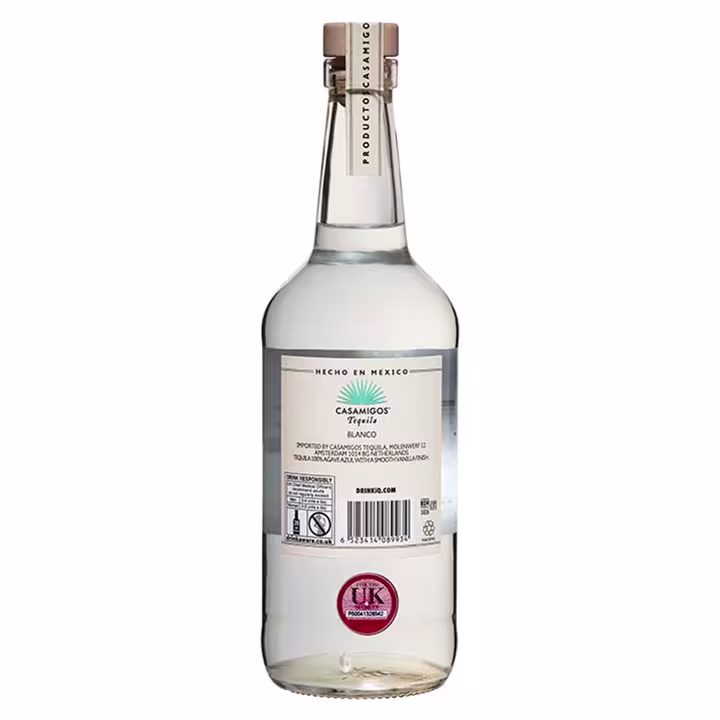 Casamigos Blanco Tequila, 70cl back