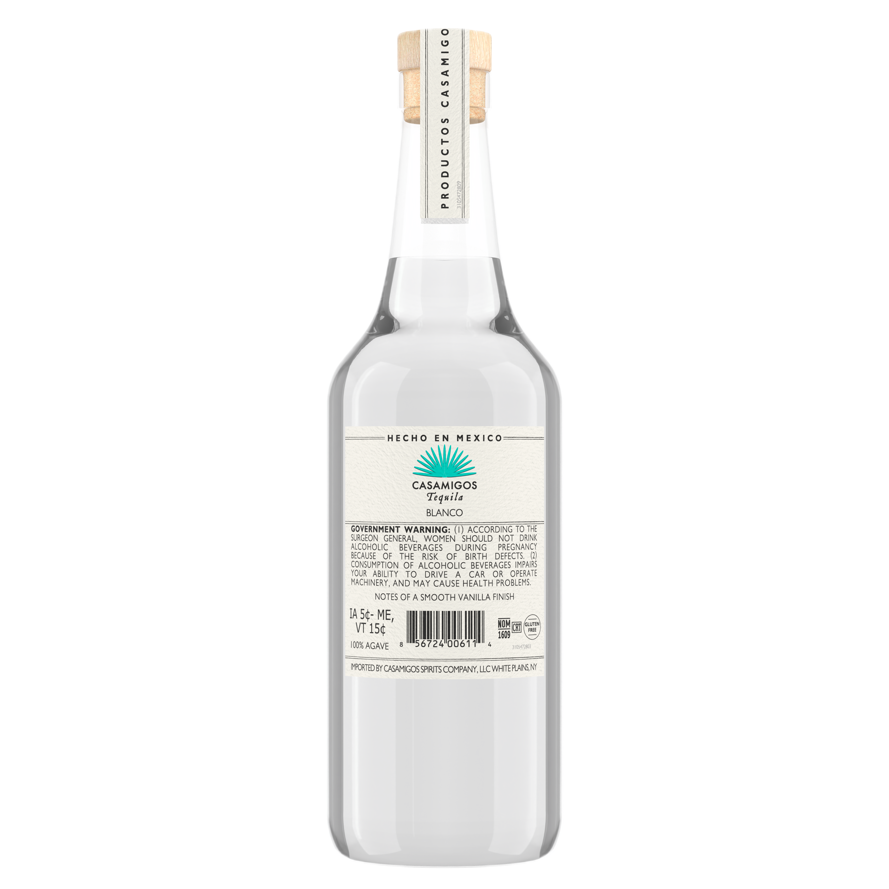 Tequila Casamigos Blanco, 70cl - Tienda Online | The Bar ES