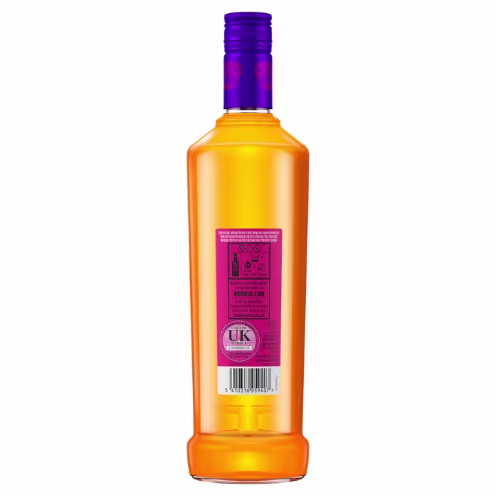 Smirnoff Mango & Passion Fruit Twist Spirit Drink, 70cl back