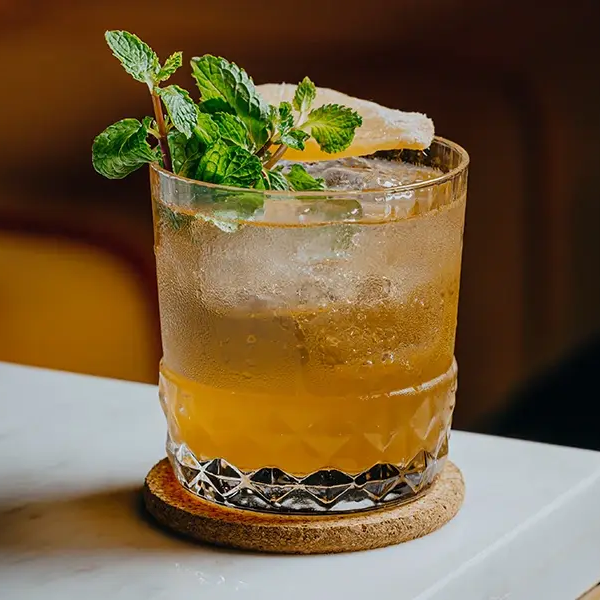 Signature Whisky Smash Cocktail Image 1 