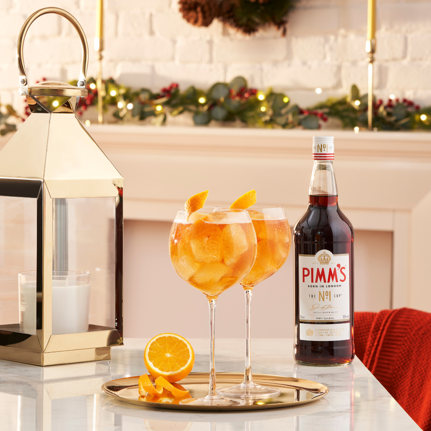 Pimm's at Christmas