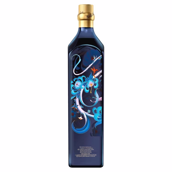 Johnnie Walker Blue Label Dragon Side shot