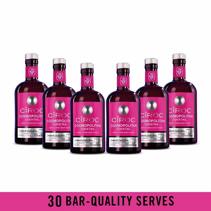 Cîroc Cosmopolitan Cocktail, 6x50cl Bundle