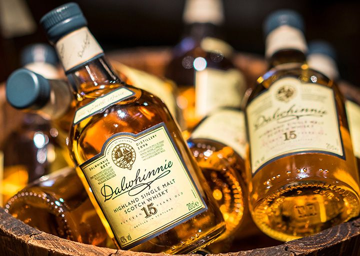 Dalwhinnie 15 yo Single Malt Scotch Whisky BOTTLES