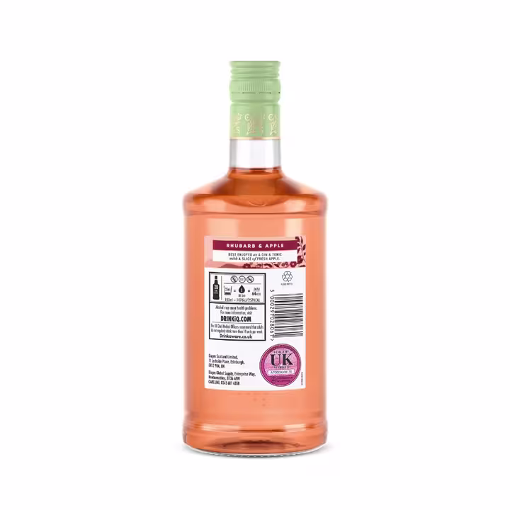 Chase Rhubarb and Apple Bottle Back