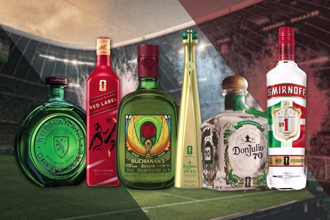 Botellas de colección Diageo Worldcup