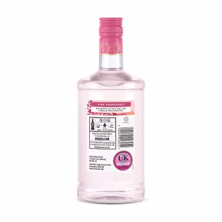 Chase Pink Grapefruit Bottle Back
