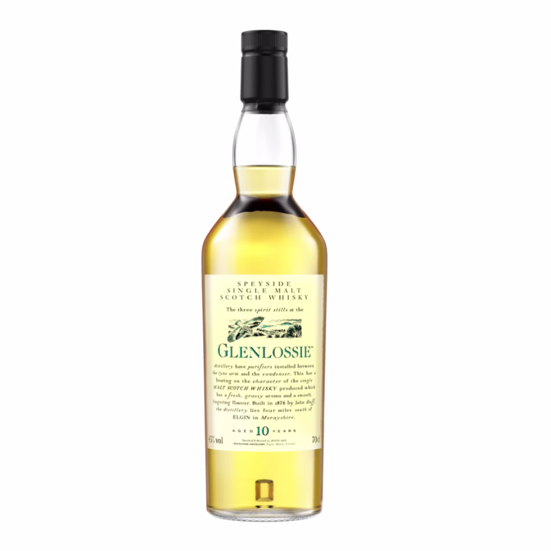 Glenlossie 10 Year Old Single Malt Scotch Whisky, 70cl