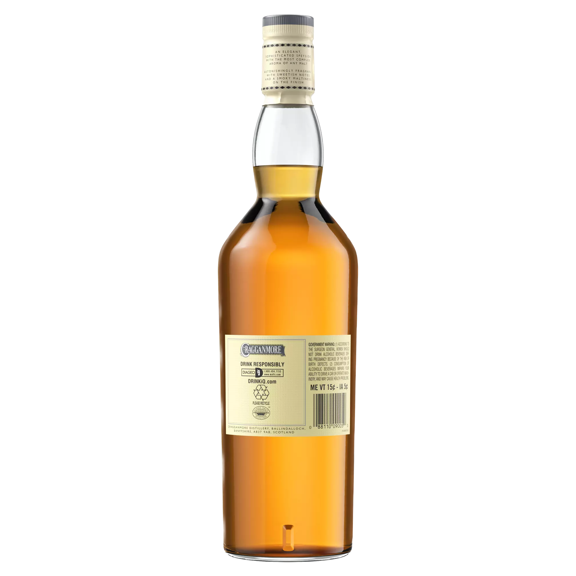 Cragganmore 12 Year Old Single Malt Scotch Whisky | The Bar US