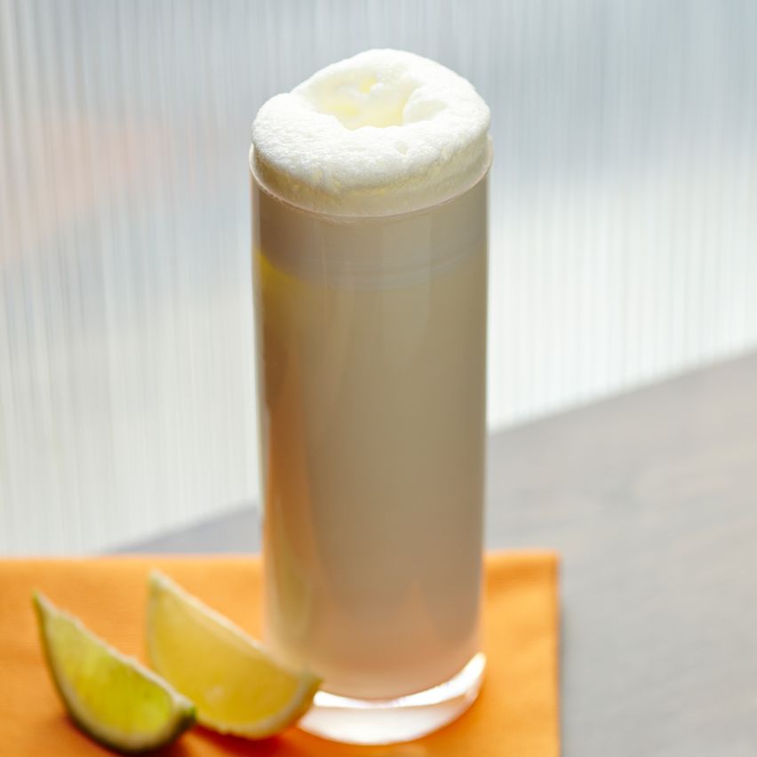 Ramos Gin Fizz,  a classic gin cocktail