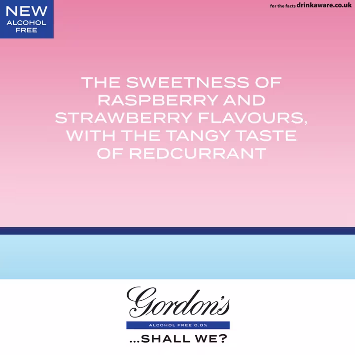 Gordon’s Premium Pink 0.0% Alcohol Free Spirit Flavour
