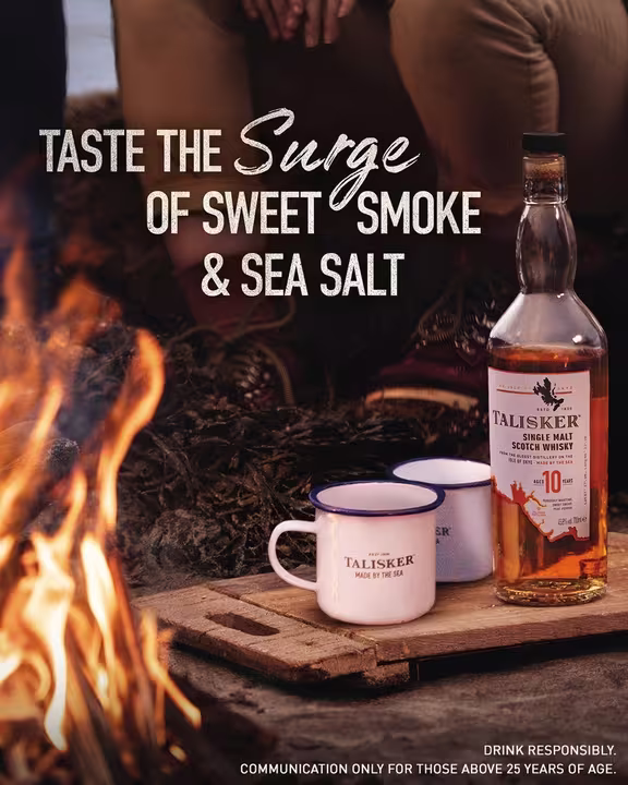 Talisker 10 Year Old Single Malt Scotch Whisky Gifting