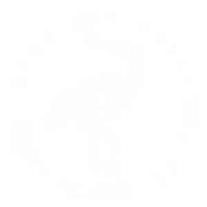 Godawan logo badge of the Great Indian Bustard bird on light yellow background