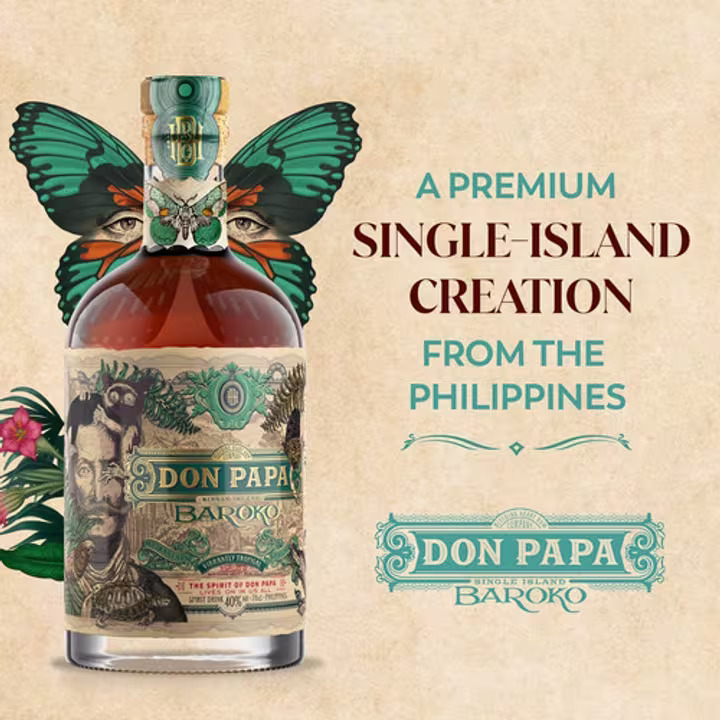 Don Papa Baroko Rum Information