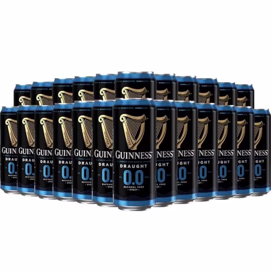 Guinness Draught 0.0%, 24x440ml