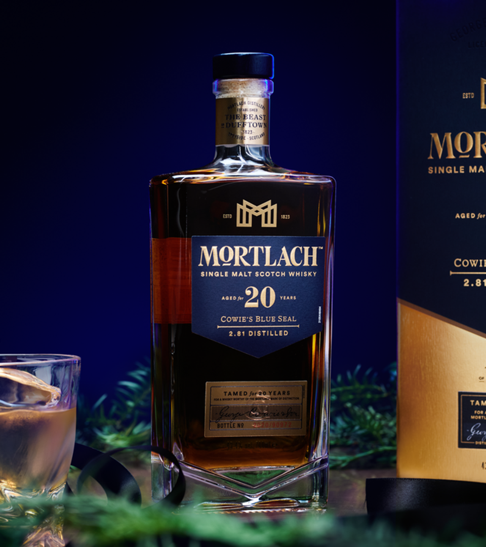 Mortlach 20 Year Old Single Malt Whisky close up