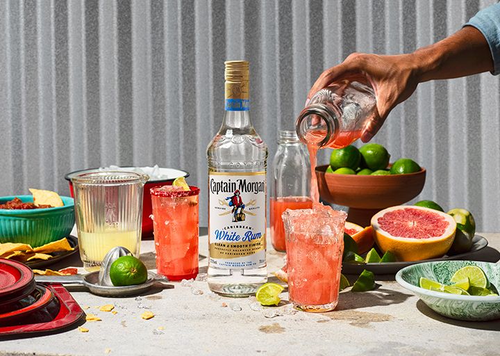 Captain Morgan White Mojito Serve
