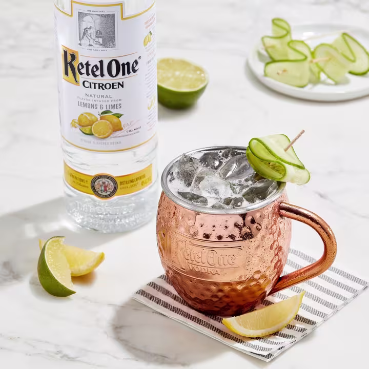 Ketel One Citroen Flavoured Vodka serve